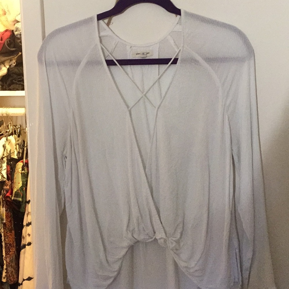 Silence and noise urban outfitters blouse